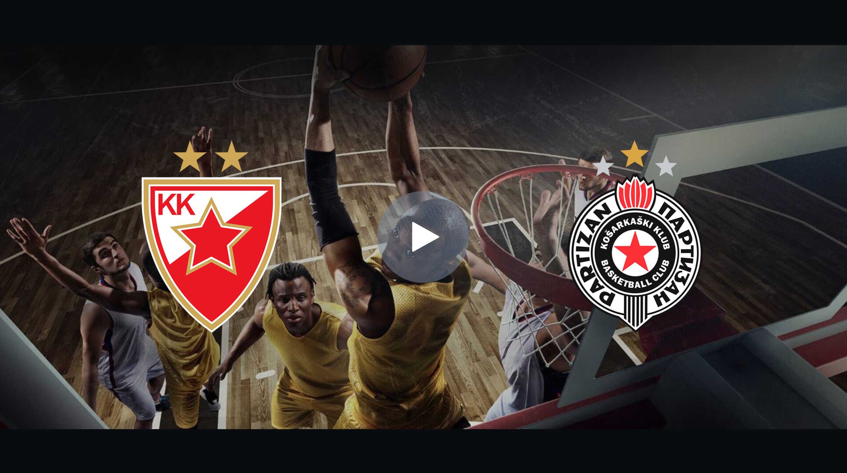 Watch EuroLeague Basketball Live KK Crvena Zvezda Vs KK Partizan