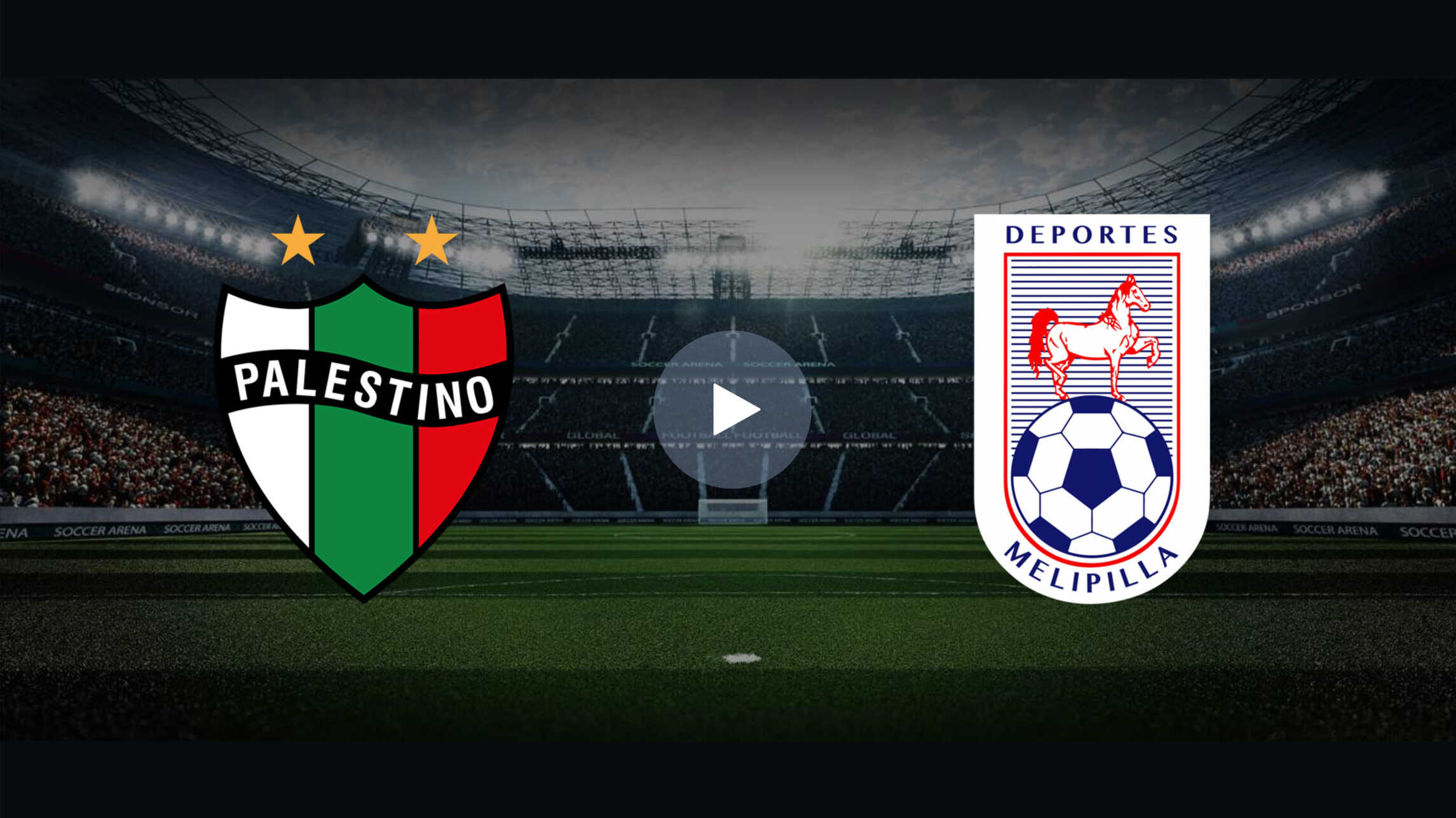 Transmisión en vivo del evento deportivo Football Copa Chile Palestino