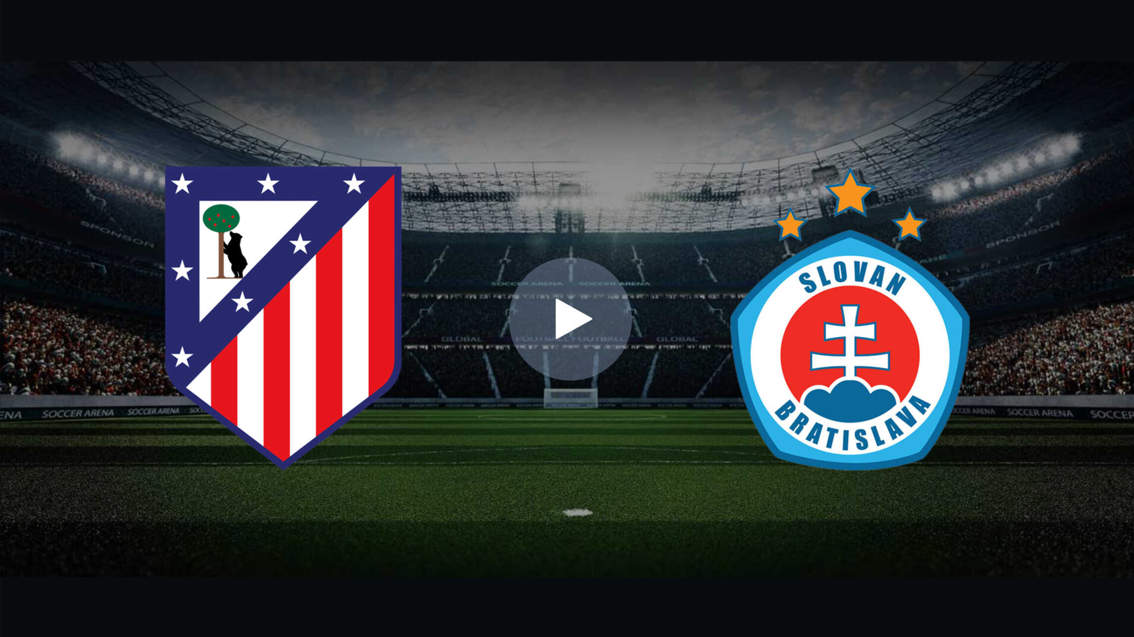 Transmisión en vivo Atlético Madrid vs Slovan Bratislava - 11 de 