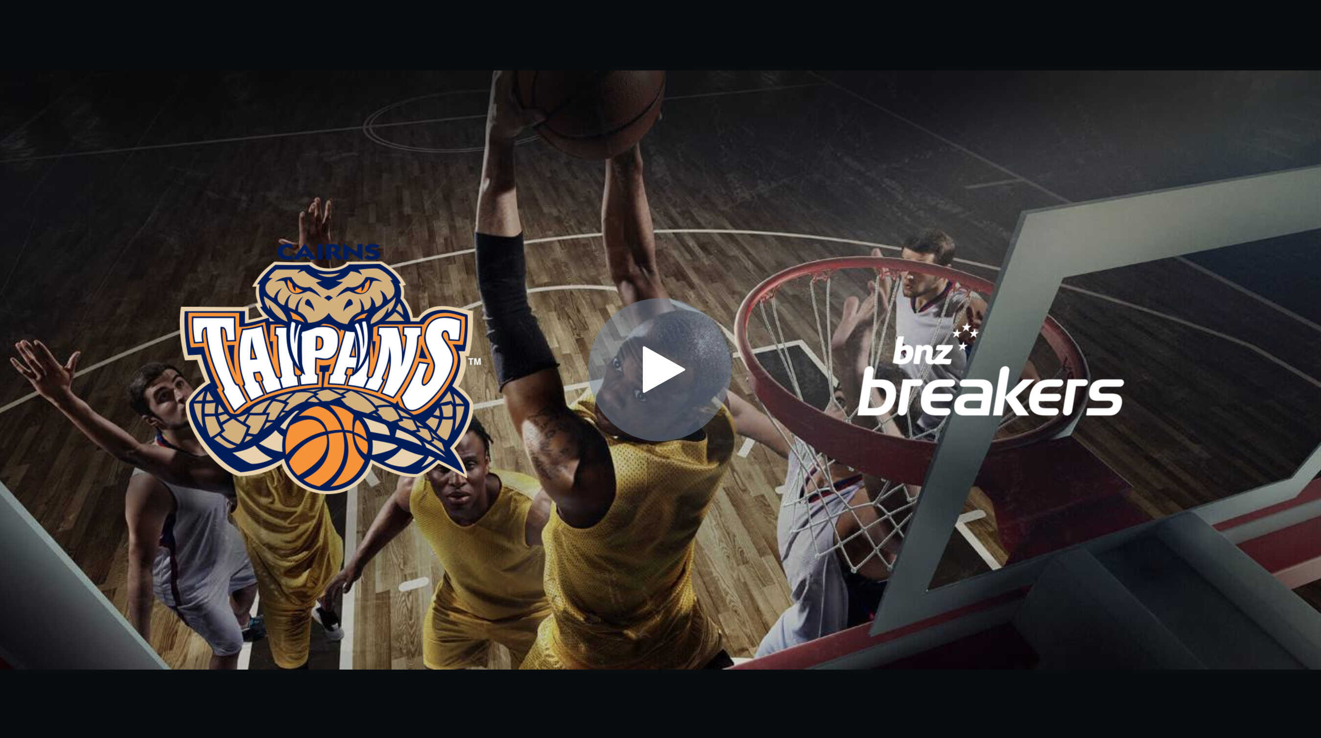 cairns taipans vs new zealand breakers live stream