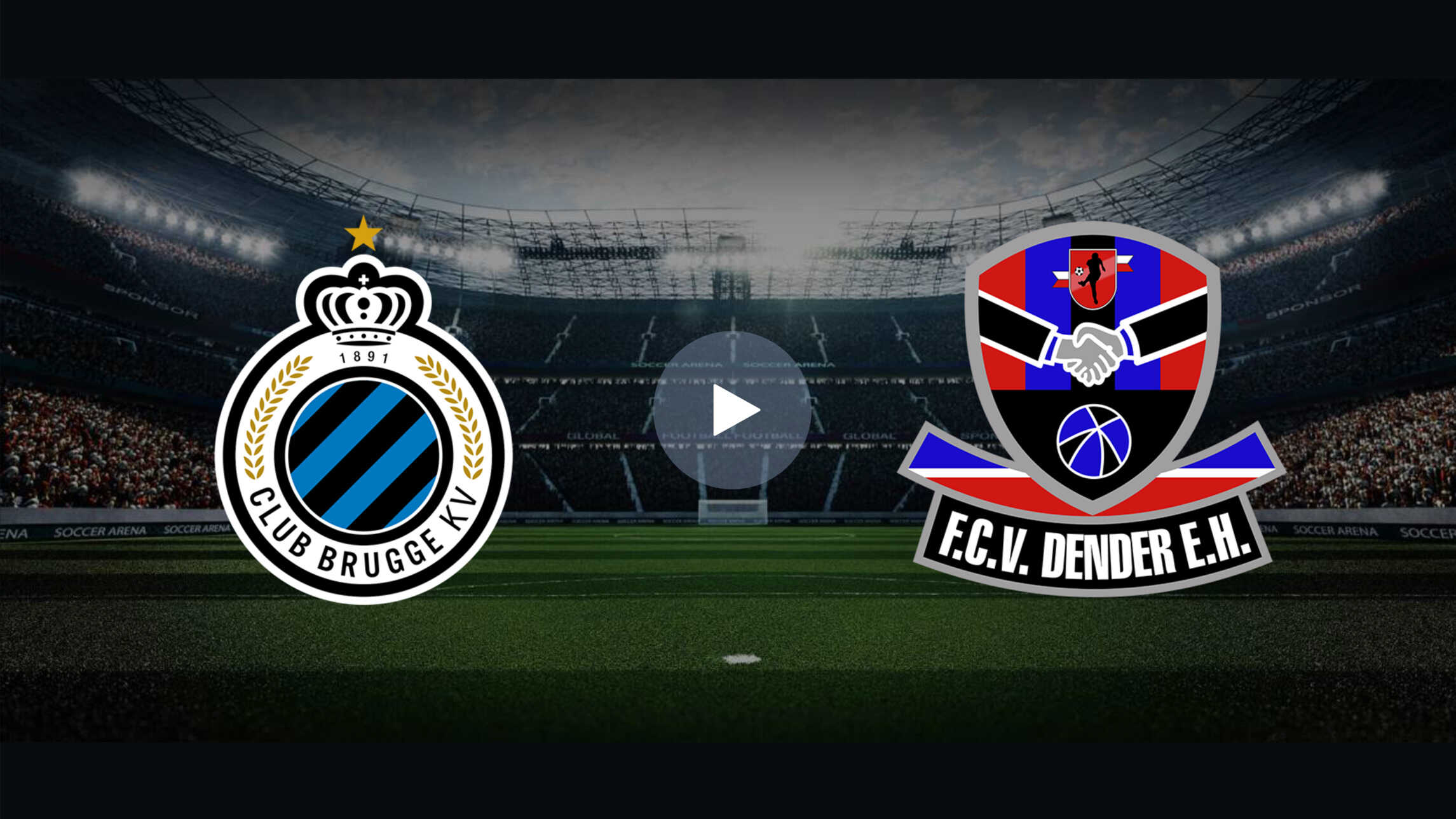 Online Transmissie Club Brugge vs Dender Belgian Pro League 30