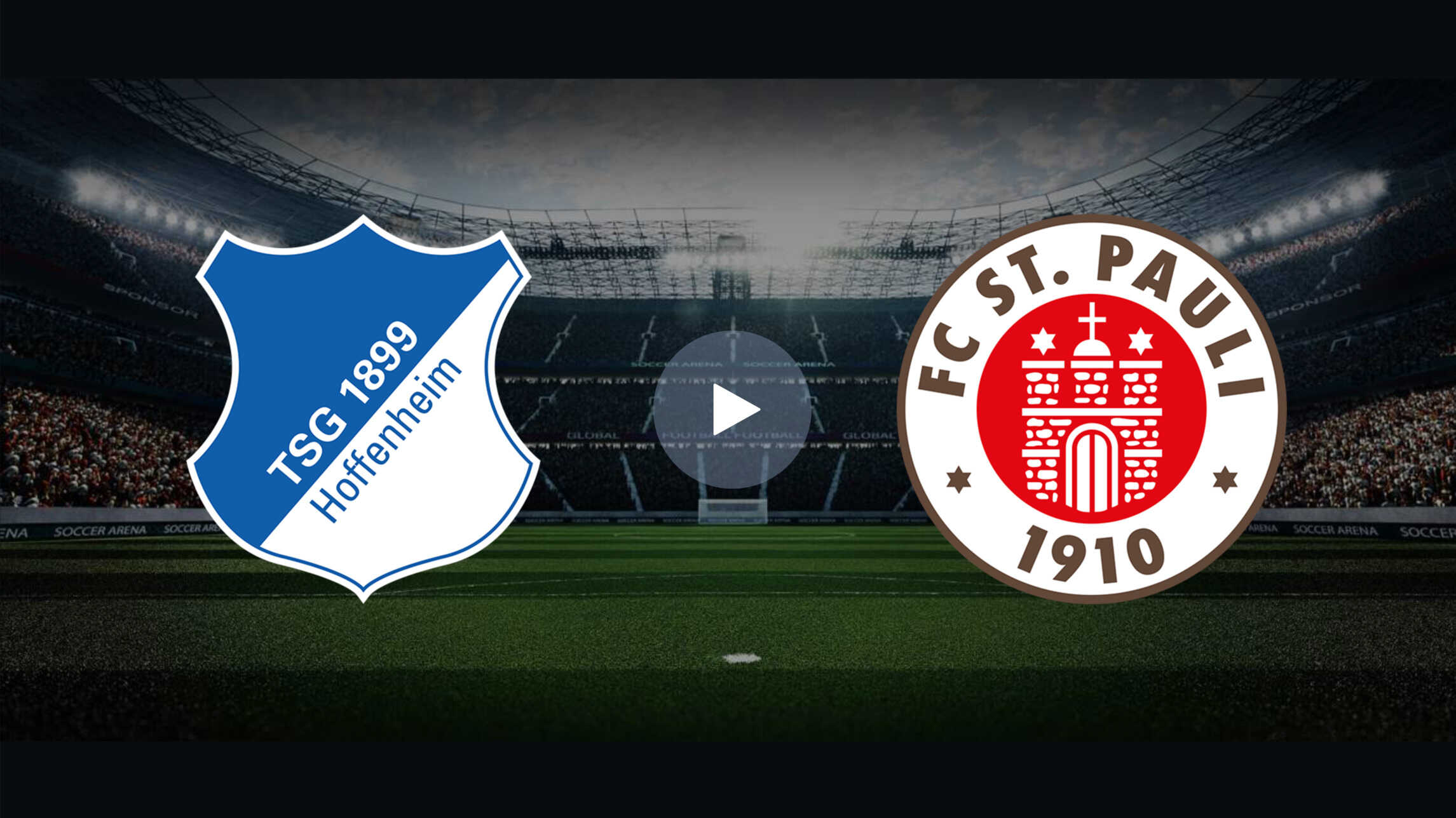 OnlineÜbertragung der FußballBundesliga Hoffenheim gegen St. Pauli am 02.11.2024 aus der