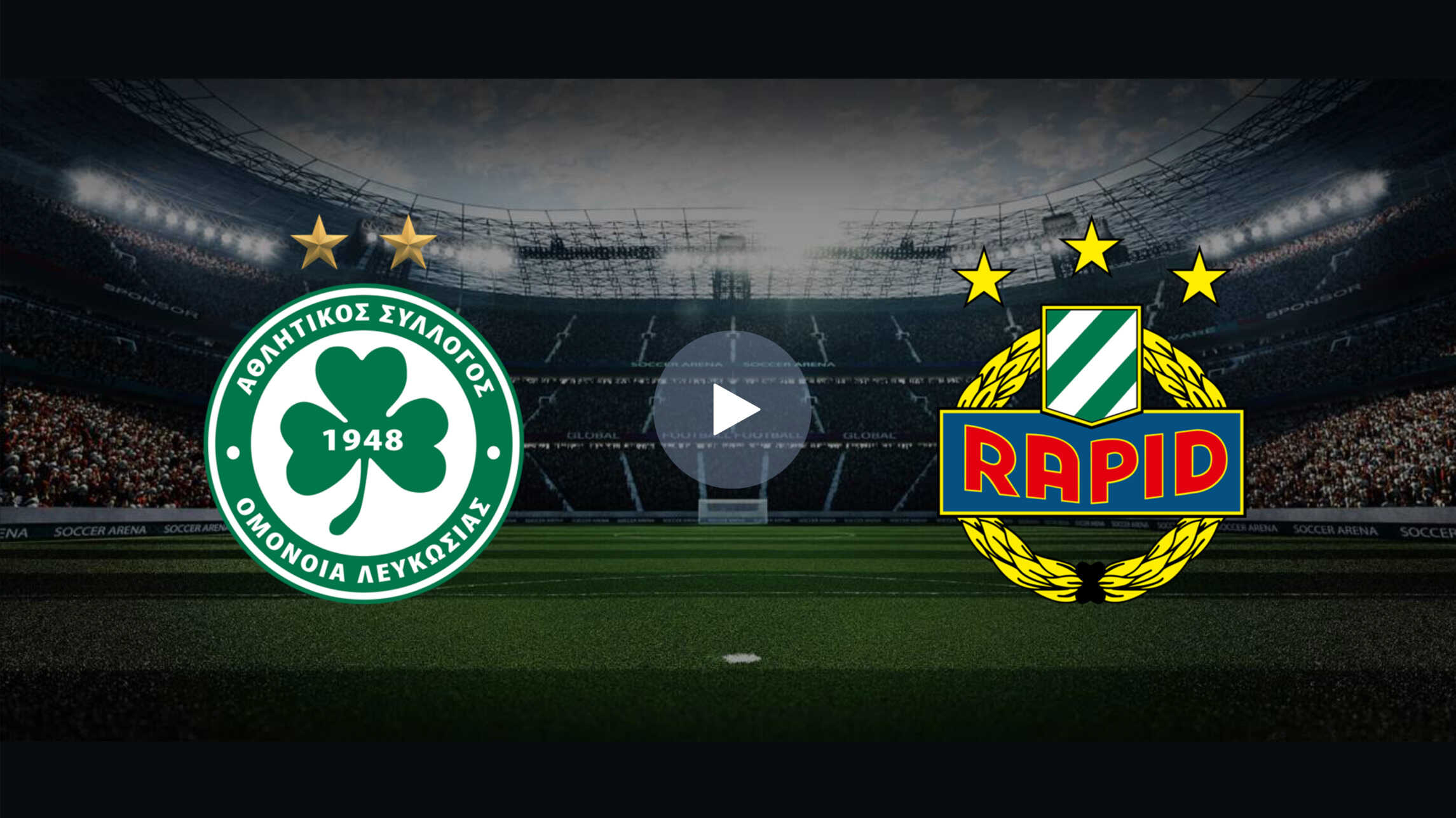 Ζωντανή Μετάδοση UEFA Conference League: Ομόνοια Νίκος - Ραπίντ Βιέννης Ζωντανή Μετάδοση UEFA Conference League: Ομόνοια Νίκος - Ραπίντ Βιέννης