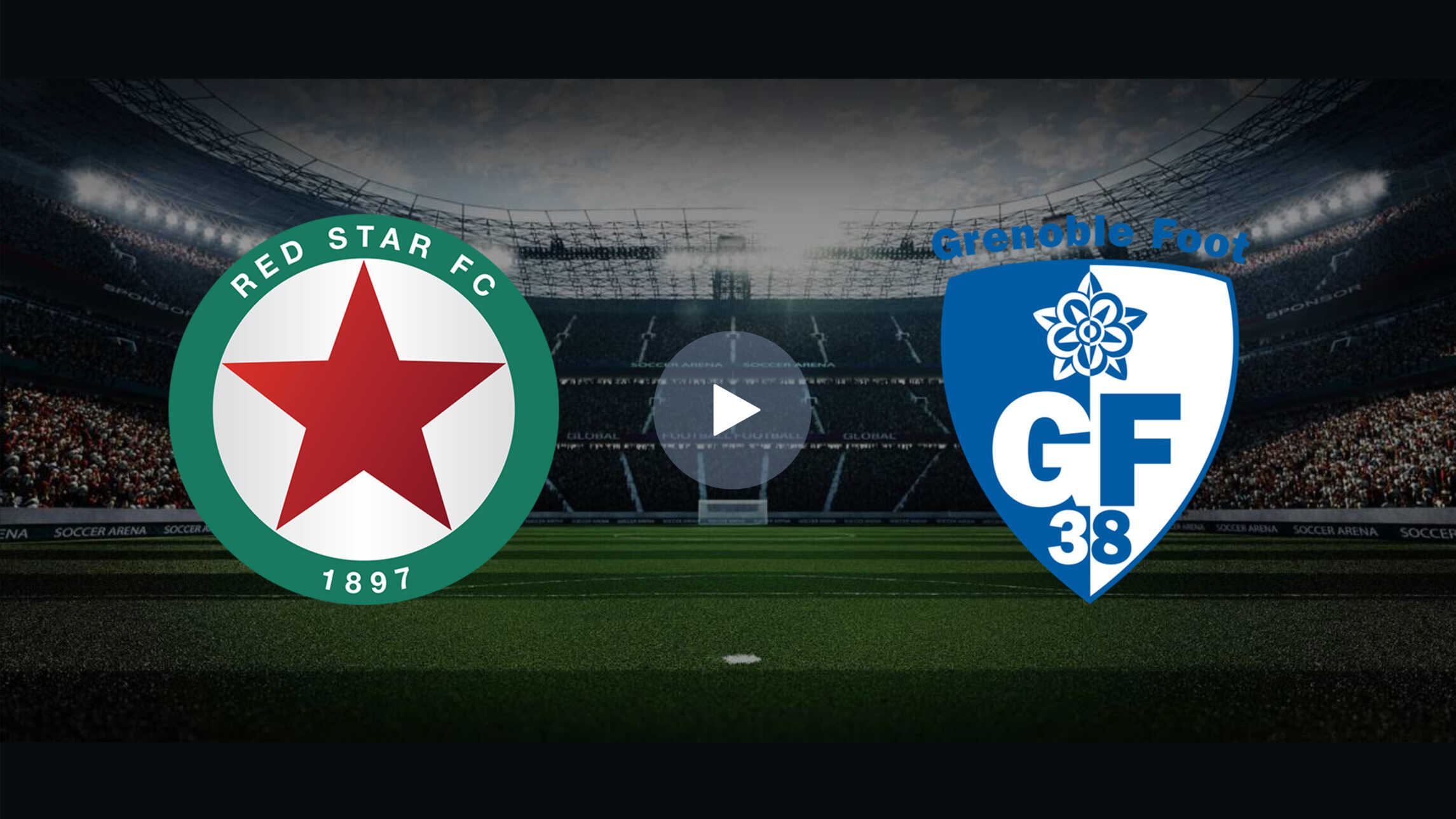 Transmisson en direct du match Red Star vs Grenoble - Football Ligue 2 Transmisson en direct du match Red Star vs Grenoble - Football Ligue 2