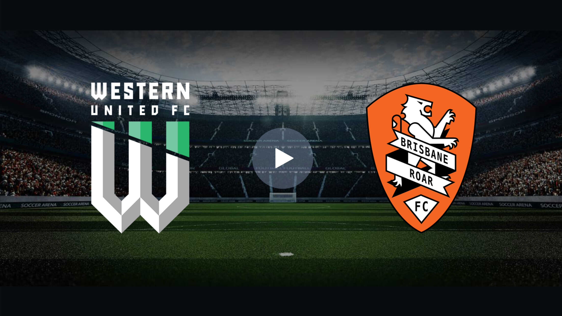 Online Broadcast of Football Australian A-League: Western United FC vs 